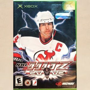 NHL Hitz 20-02 Microsoft Original XBOX Game 2001 Black Box, Case Manual Included